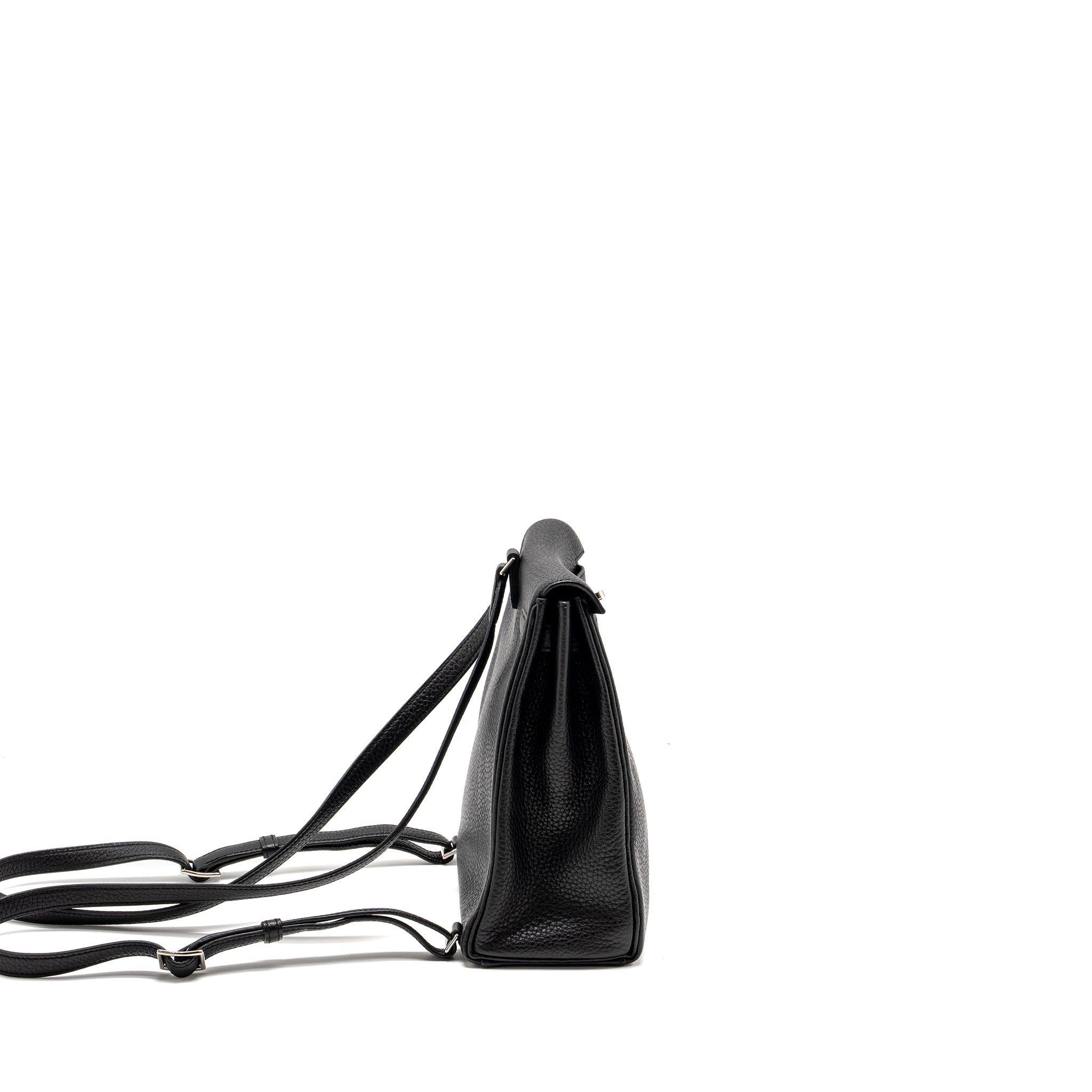 HERMES KELLY ADO BACKPACK CLEMENCE BLACK SHW