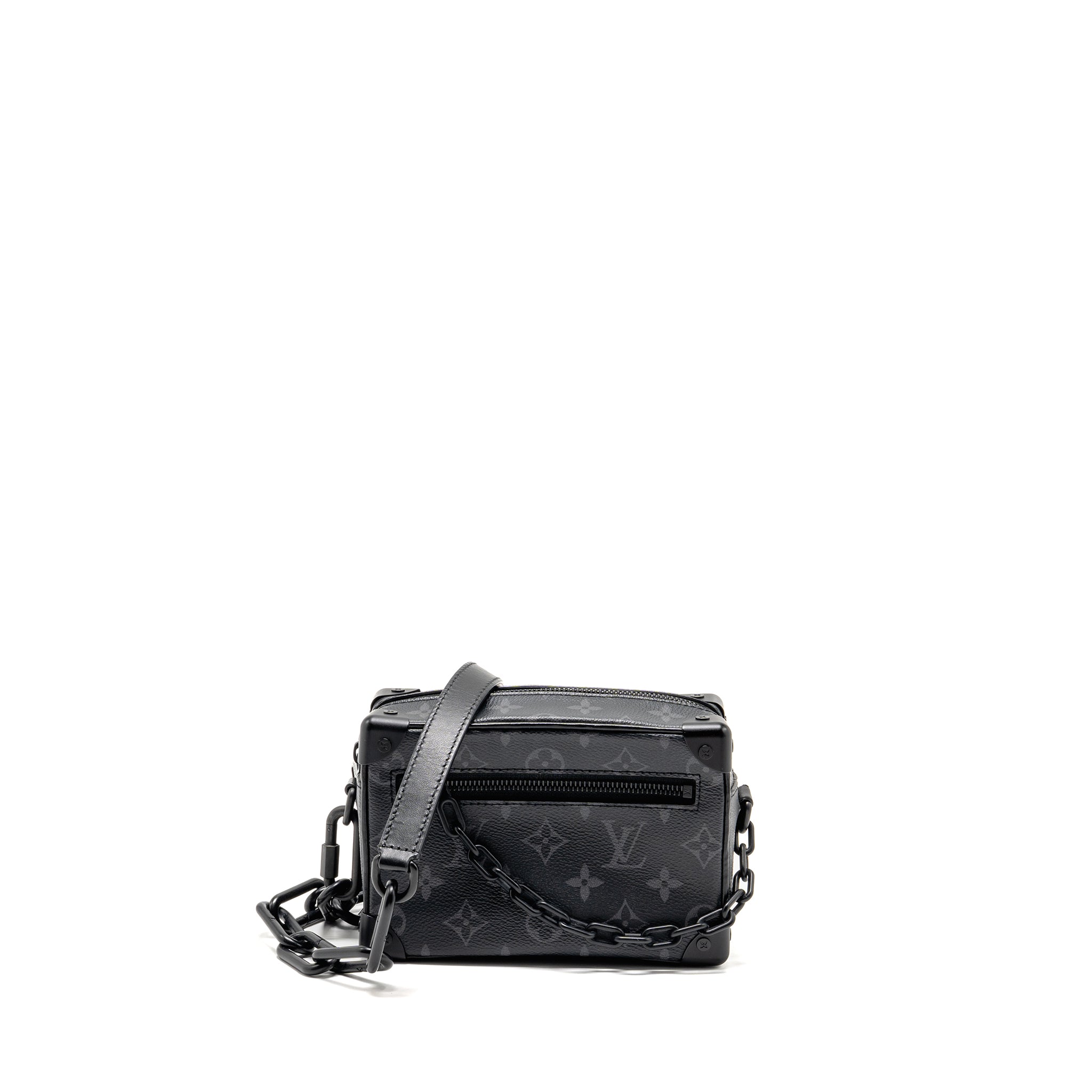 LOUIS VUITTON MINI SOFT TRUNK MONOGRAM ECLIPSE BLACK HARDWARE