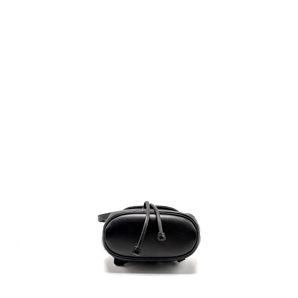 GUCCI GG MARMONT BACKPACK CALFSKIN BLACK GHW