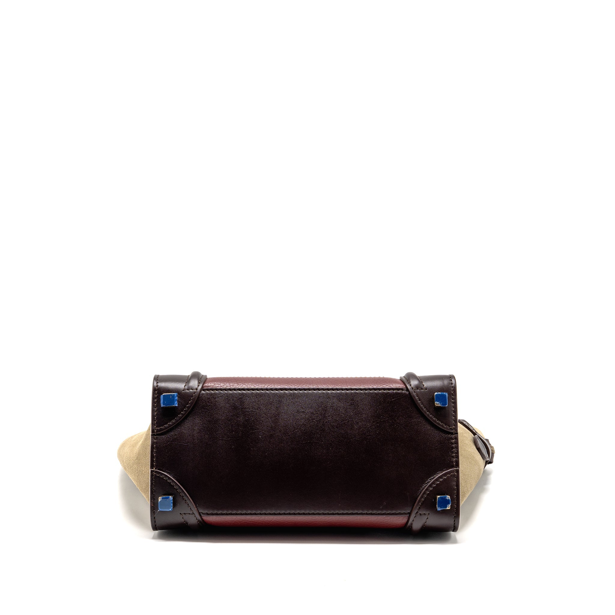 CELINE MICRO LUGGAGE BAG LEATHER MULTICOLOR