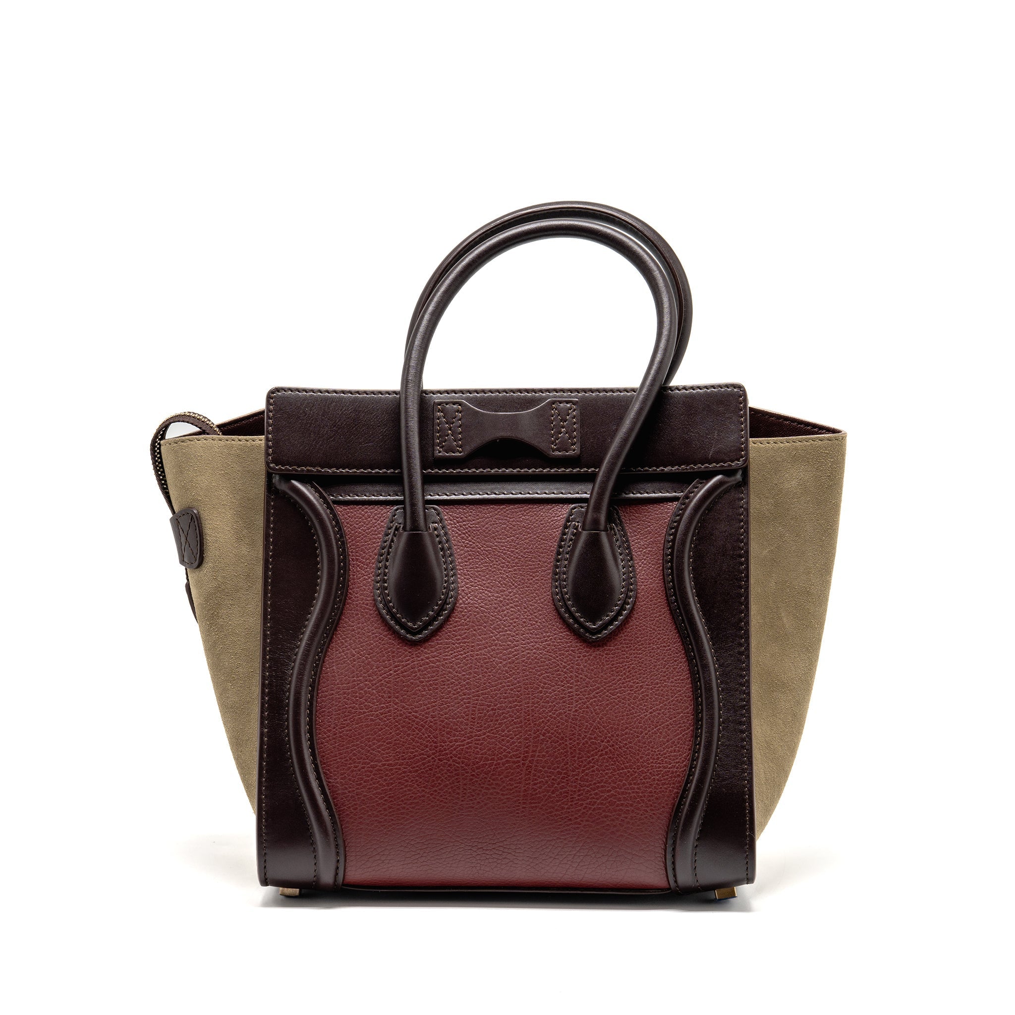 CELINE MICRO LUGGAGE BAG LEATHER MULTICOLOR