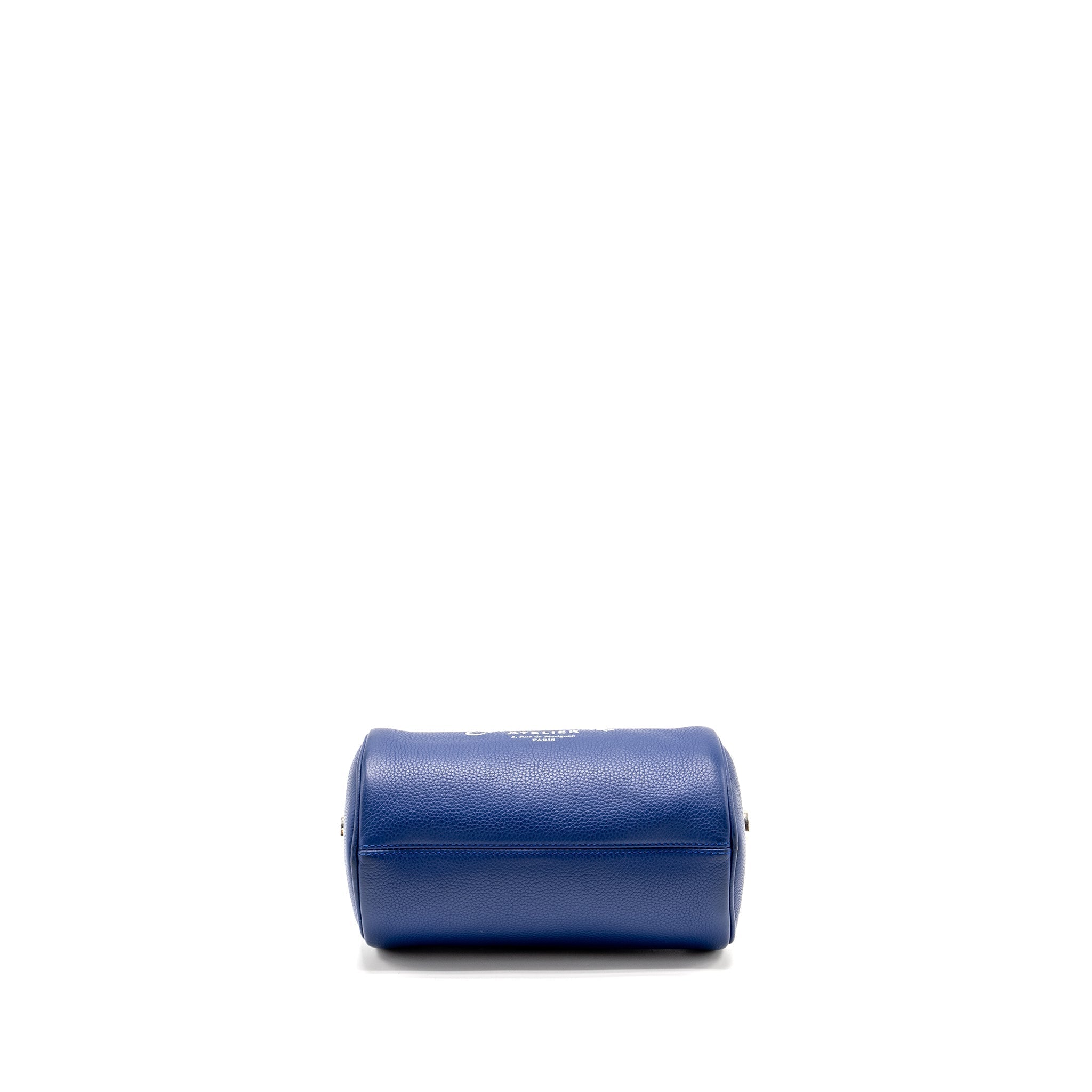 DIOR ATELIER ROLLER MESSENGER BAG CALFSKIN NAVY SHW