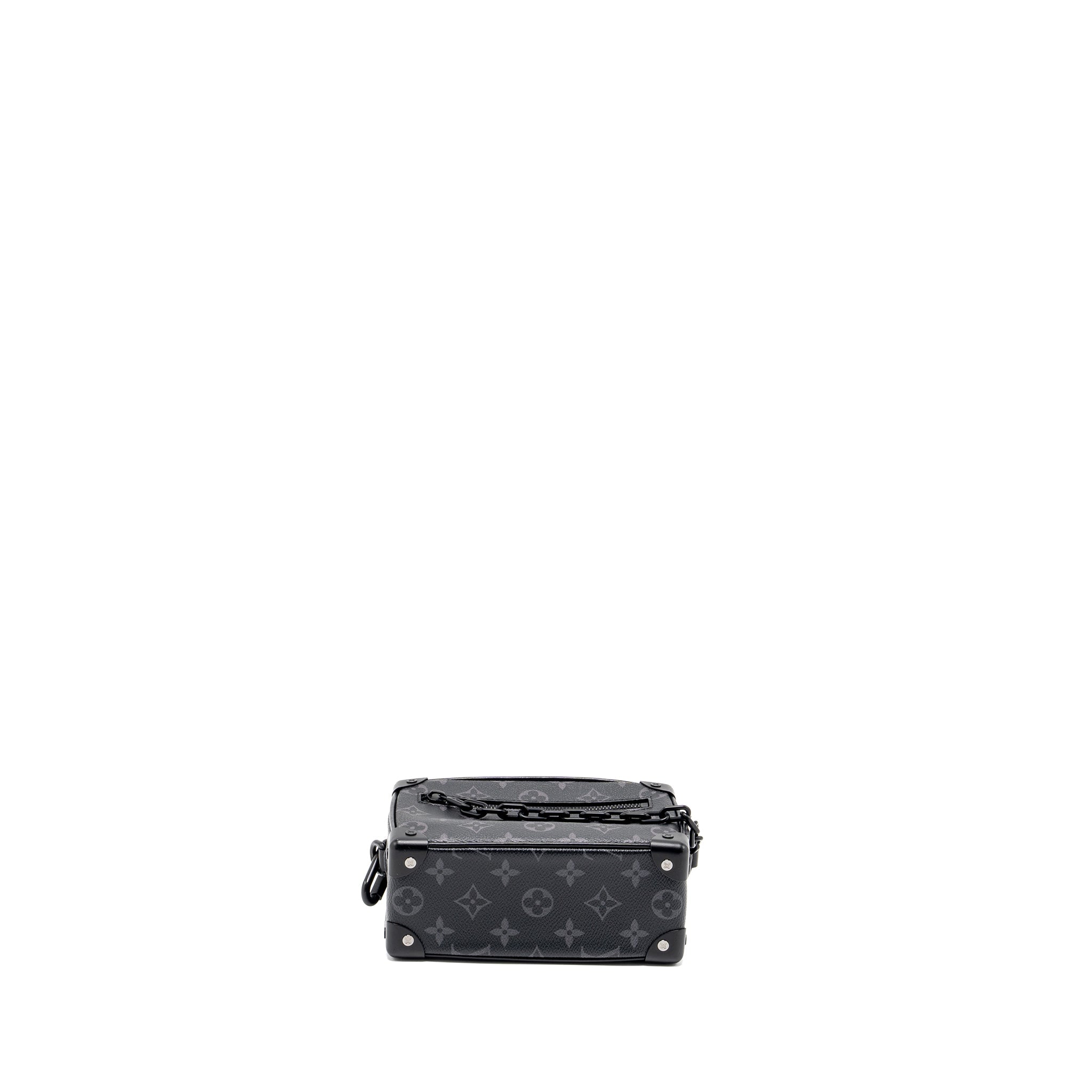 LOUIS VUITTON MINI SOFT TRUNK MONOGRAM ECLIPSE BLACK HARDWARE