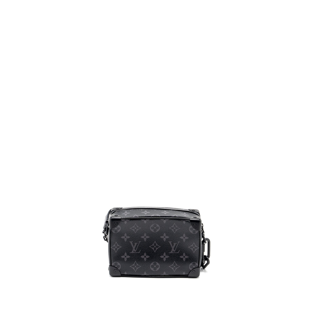LOUIS VUITTON MINI SOFT TRUNK MONOGRAM ECLIPSE BLACK HARDWARE