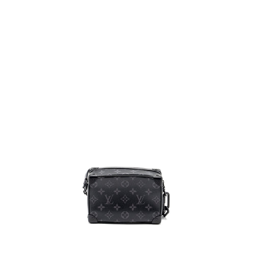 LOUIS VUITTON MINI SOFT TRUNK MONOGRAM ECLIPSE BLACK HARDWARE