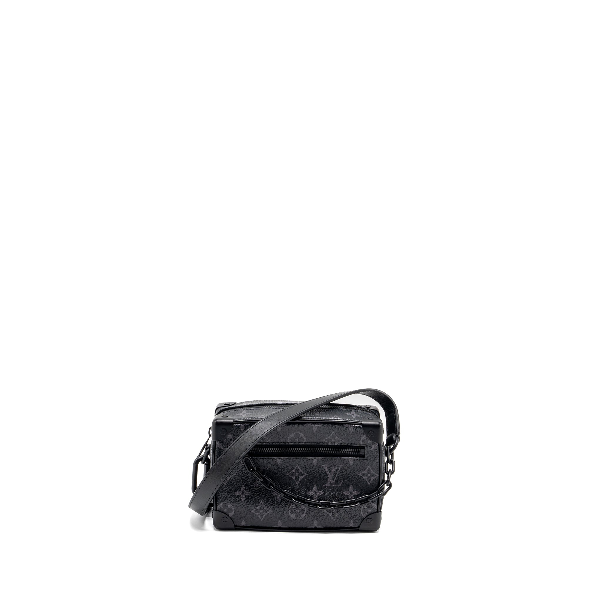 LOUIS VUITTON MINI SOFT TRUNK MONOGRAM ECLIPSE BLACK HARDWARE