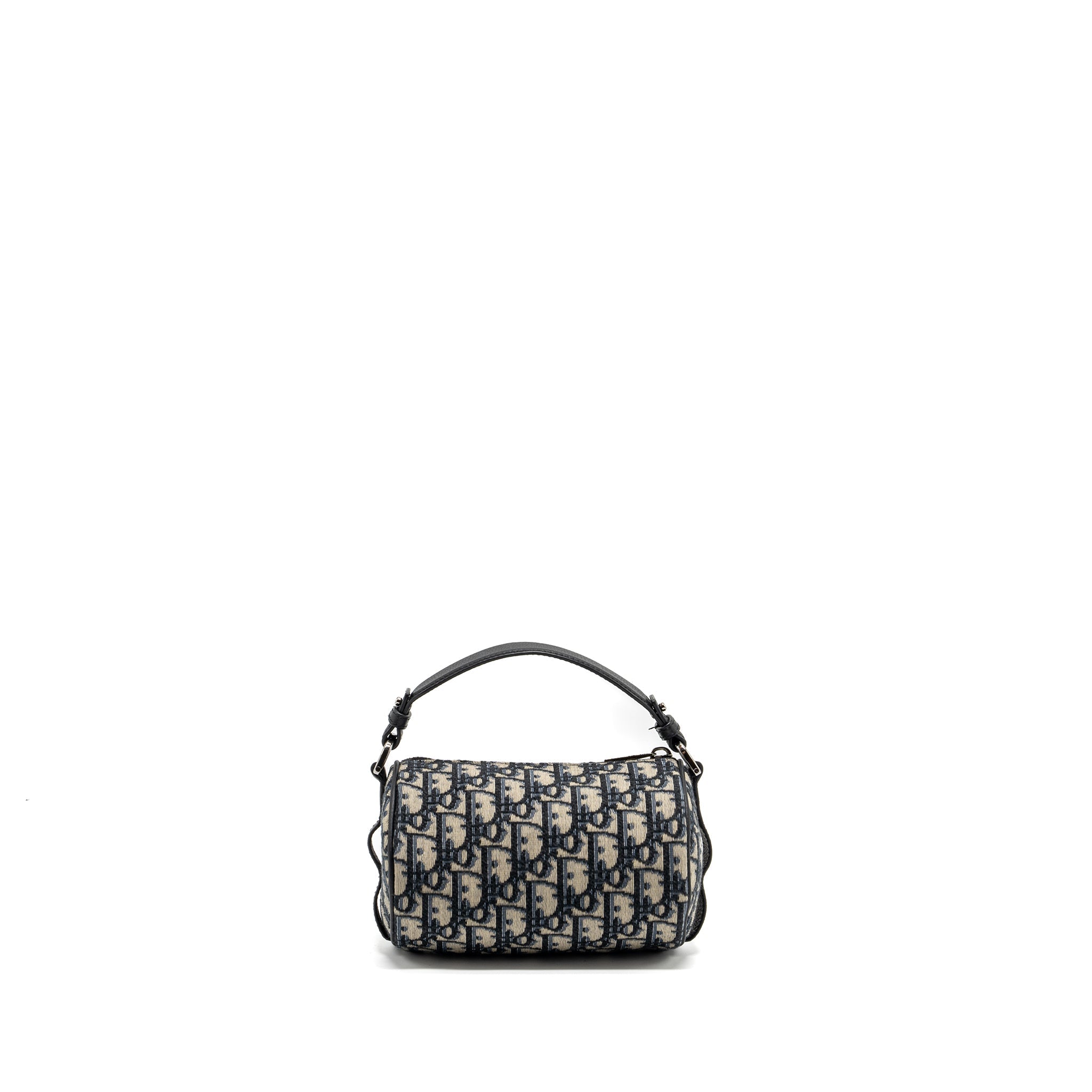 DIOR HOMME MESSENGER ROLLER BLUE OBLIQUE CANVAS SHW