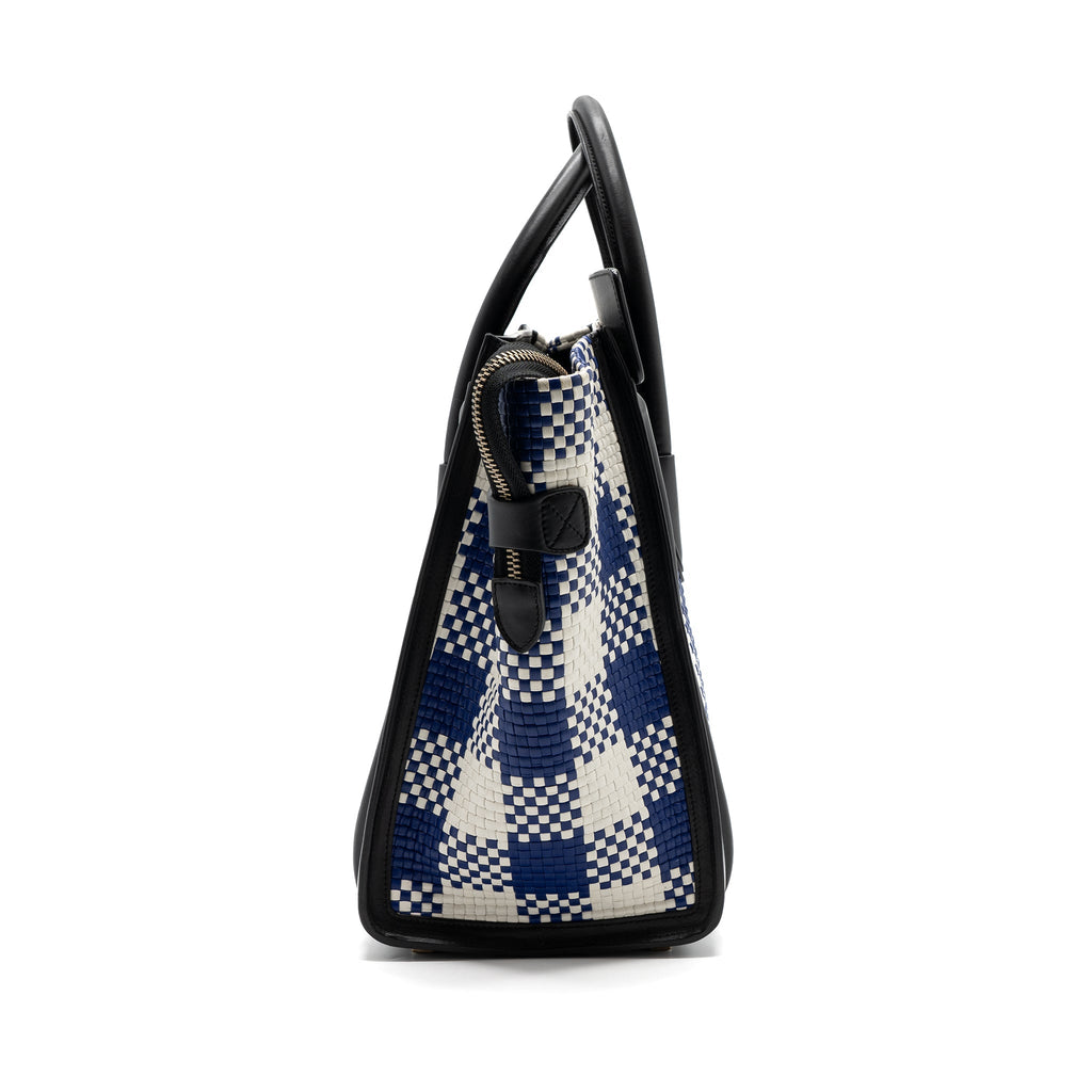 CELINE MINI LUGGAGE TOTE LEATHER MULTICOLOUR GHW