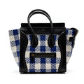 CELINE MINI LUGGAGE TOTE LEATHER MULTICOLOUR GHW