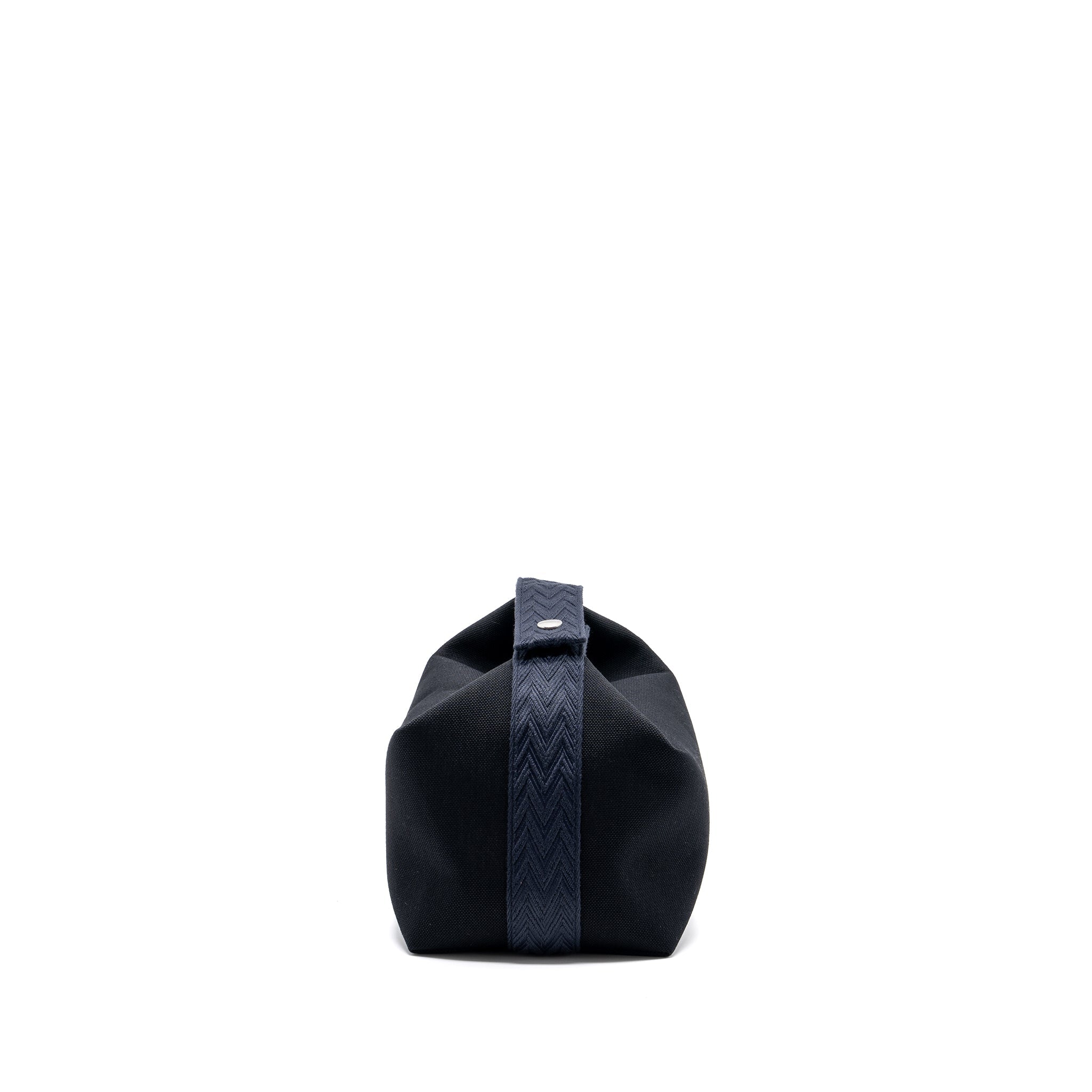 HERMES TROUSSE DE TOILETTE BRIDE A BRAC TRAVEL POUCH CANVAS BLACK/BLUE NUIT SHW