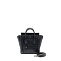 CELINE NANO LUGGAGE BAG CALFSKIN BLACK SHW