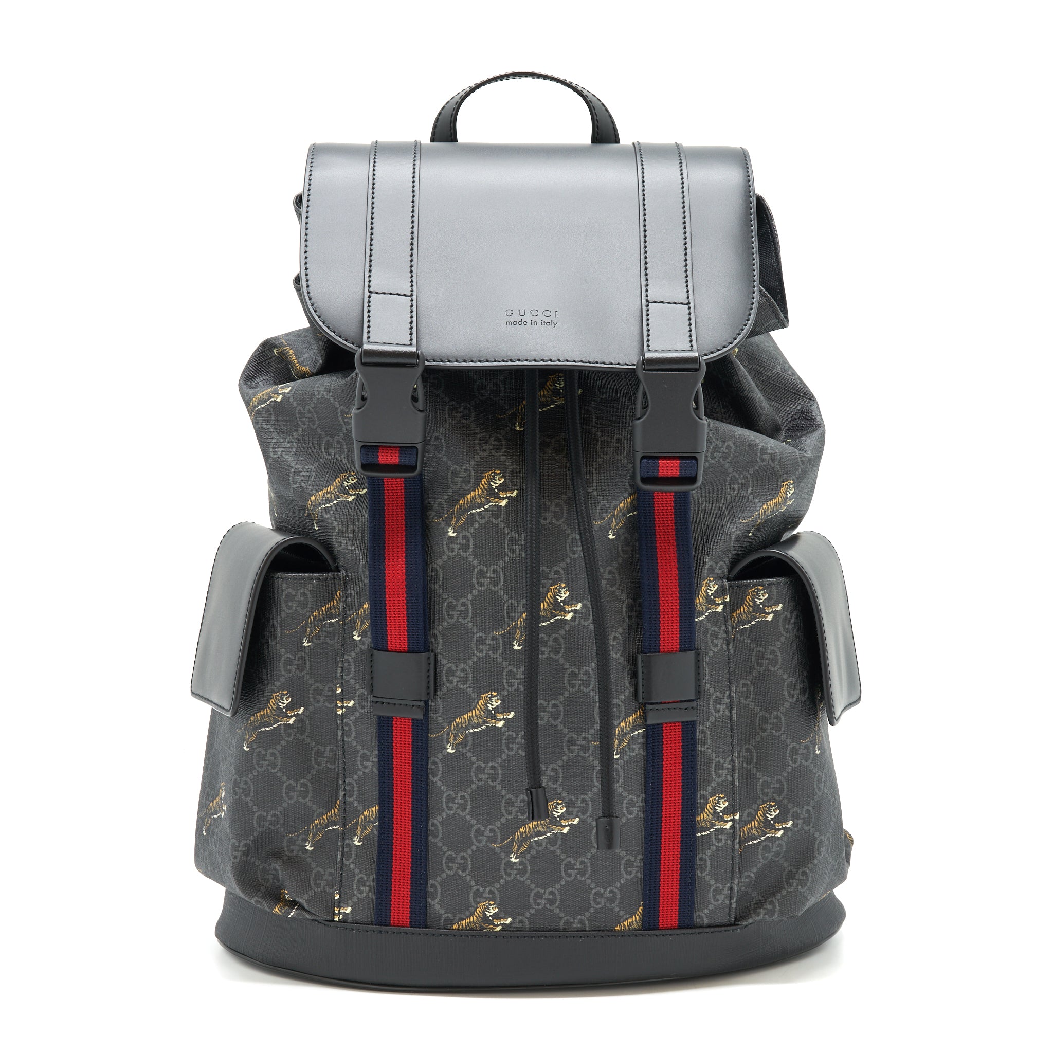 GUCCI MEN BLACK BACKPACK