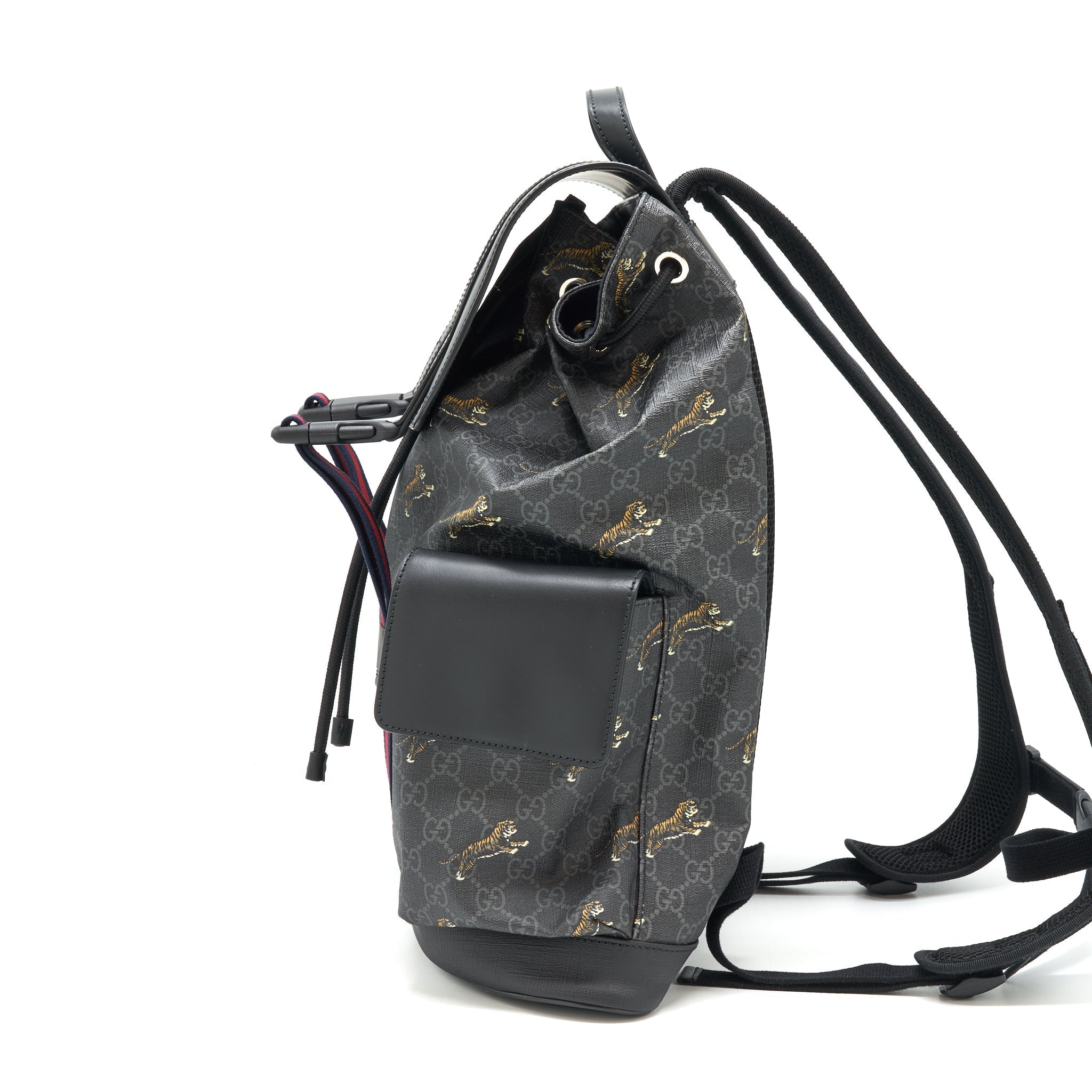 GUCCI MEN BLACK BACKPACK