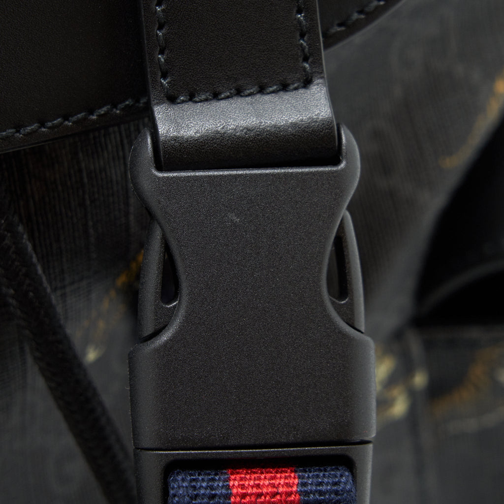 GUCCI MEN BLACK BACKPACK