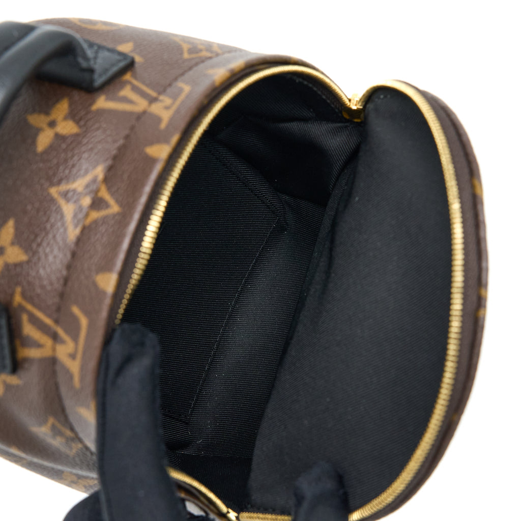 LOUIS VUITTON MINI PALM SPRING BACKPACK MONOGRAM CANVAS GHW