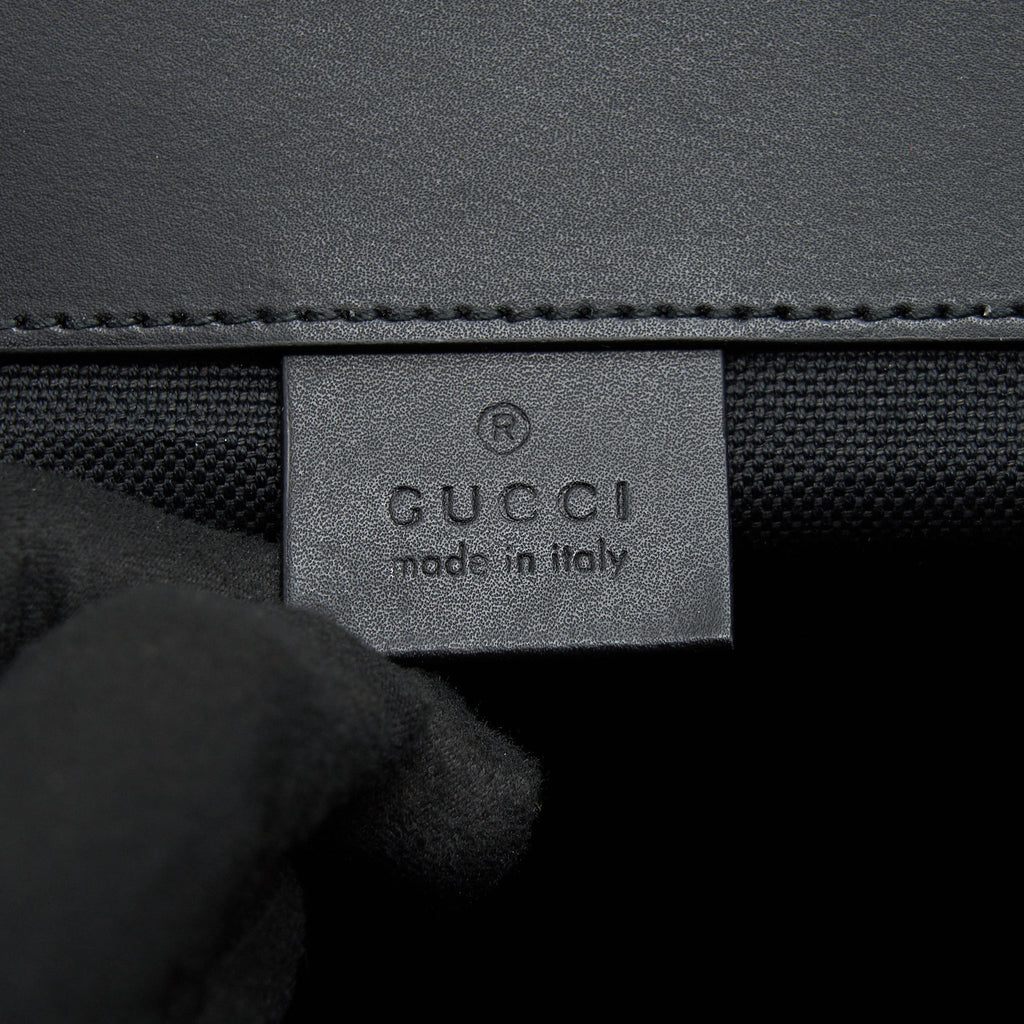 GUCCI MEN BLACK BACKPACK