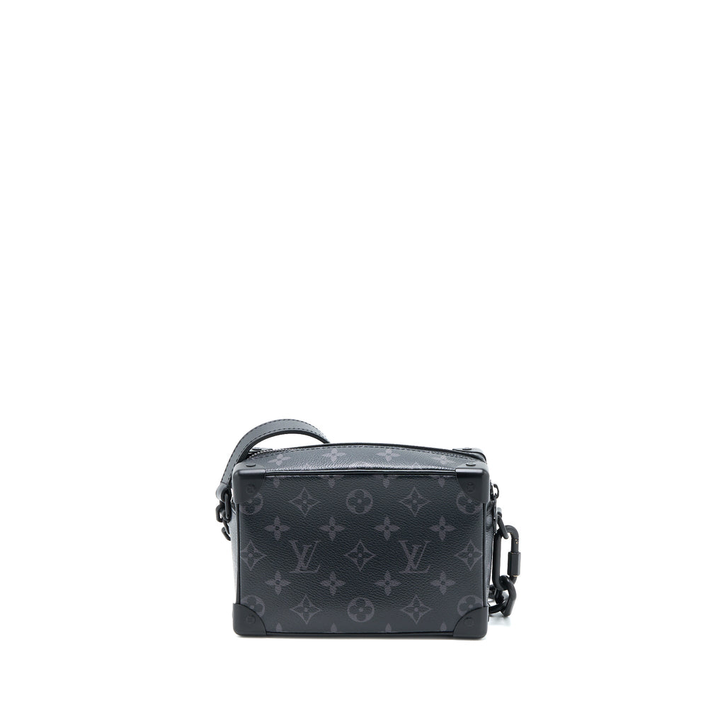 LOUIS VUITTON MINI SOFT TRUNK MONOGRAM ECLIPSE CANVAS MATTE-BLACK HARDWARE