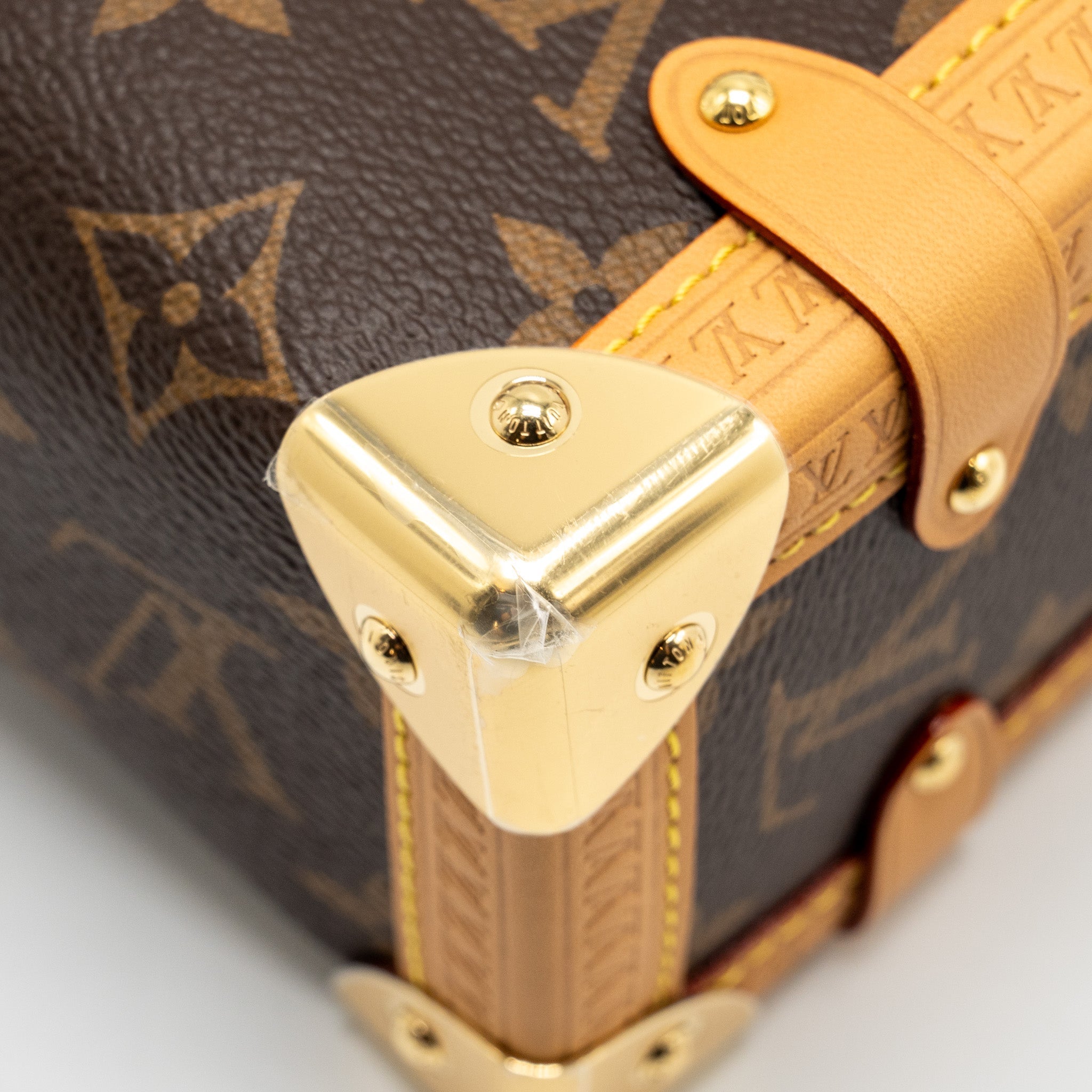 LOUIS VUITTON SIDE TRUNK MM MONOGRAM CANVAS GHW