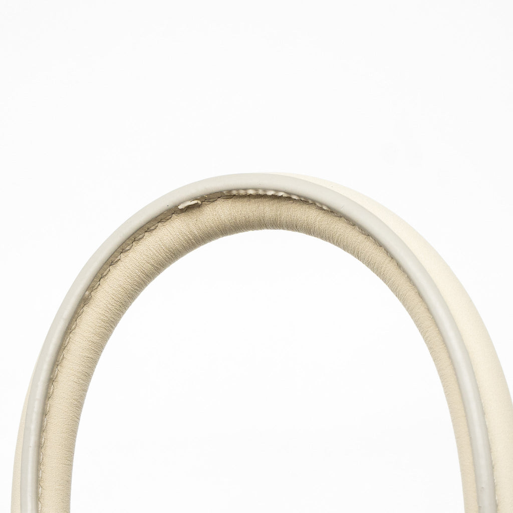 CELINE MICRO LUGGAGE BAG CALFSKIN WHITE SHW