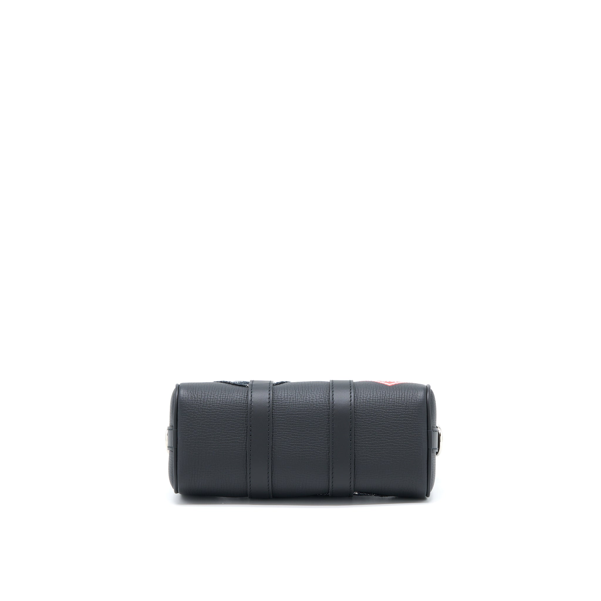 LOUIS VUITTON KEEPALL XS DENIM BLACK/LEATHER SHW
