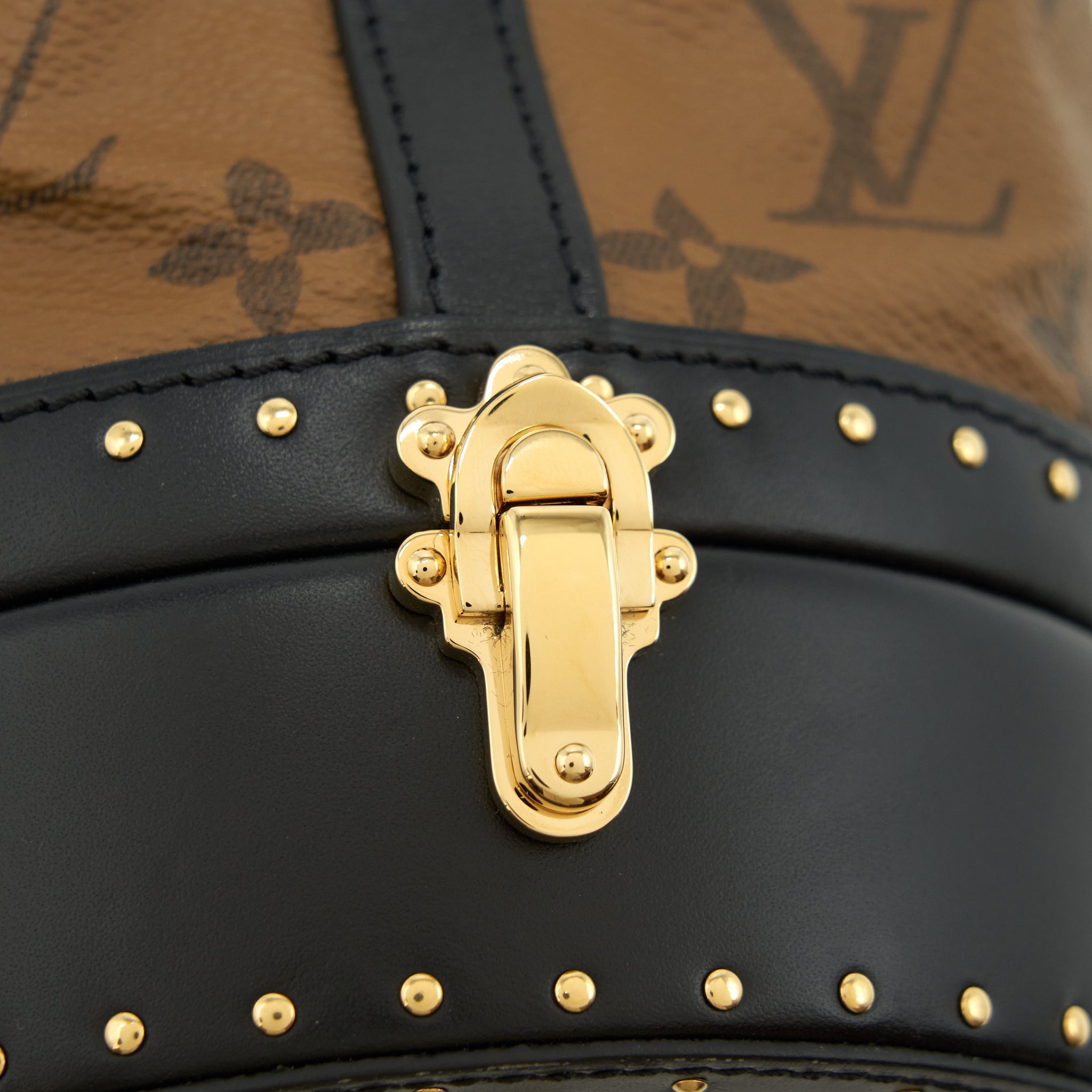 LOUIS VUITTON PETIT NOE BUCKET TRUNK MONOGRAM REVERSE CANVAS LIMITED EDITION