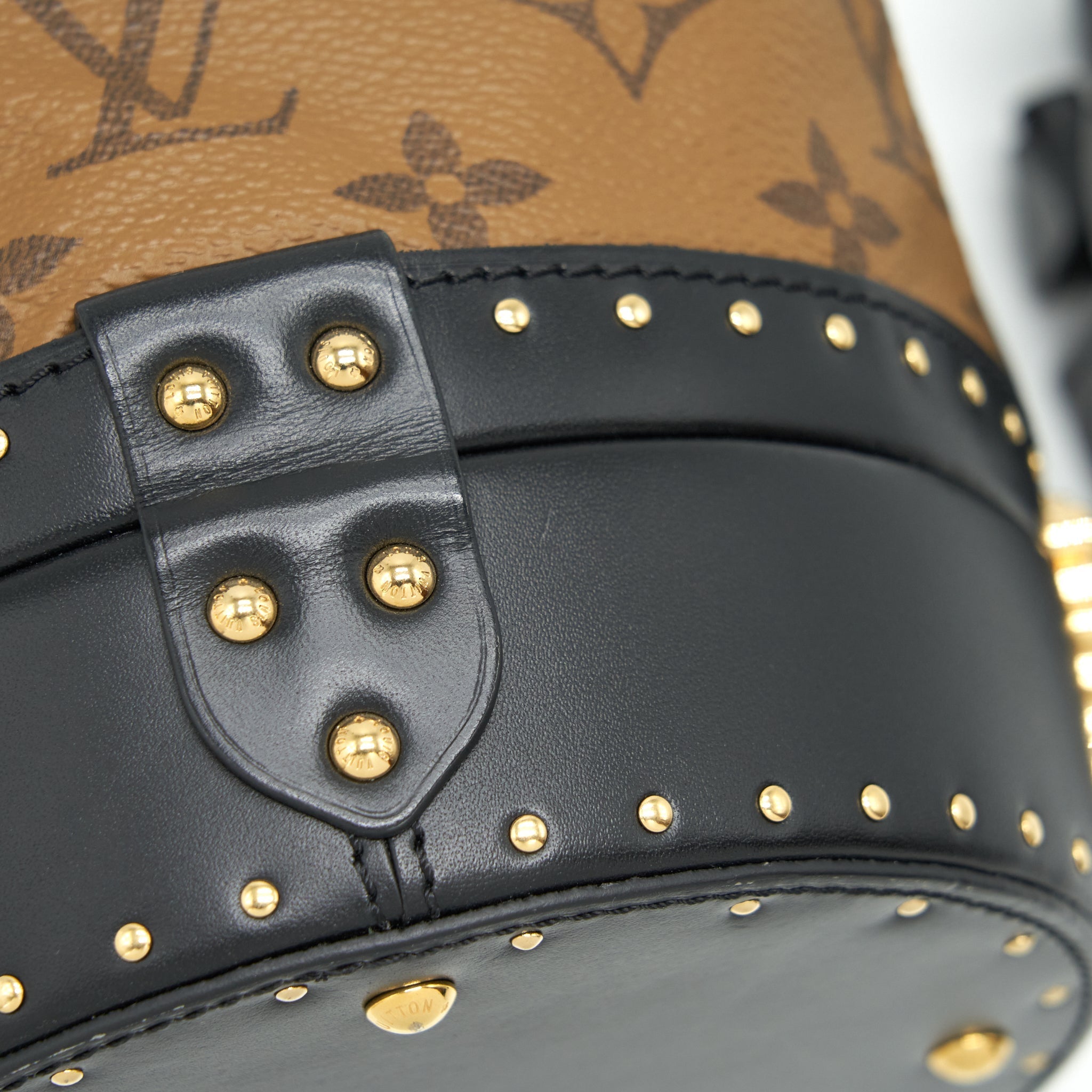 LOUIS VUITTON PETIT NOE BUCKET TRUNK MONOGRAM REVERSE CANVAS LIMITED EDITION