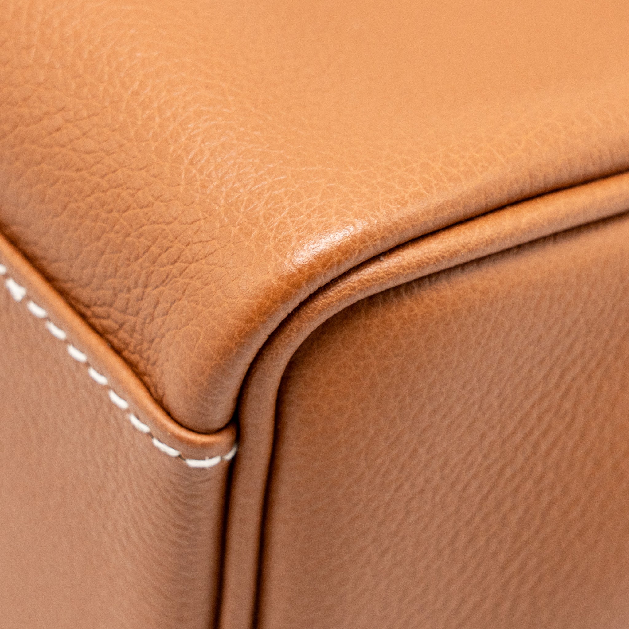 HERMES KELLY MESSENGER PM BAG EVERCOLOR GOLD SHW