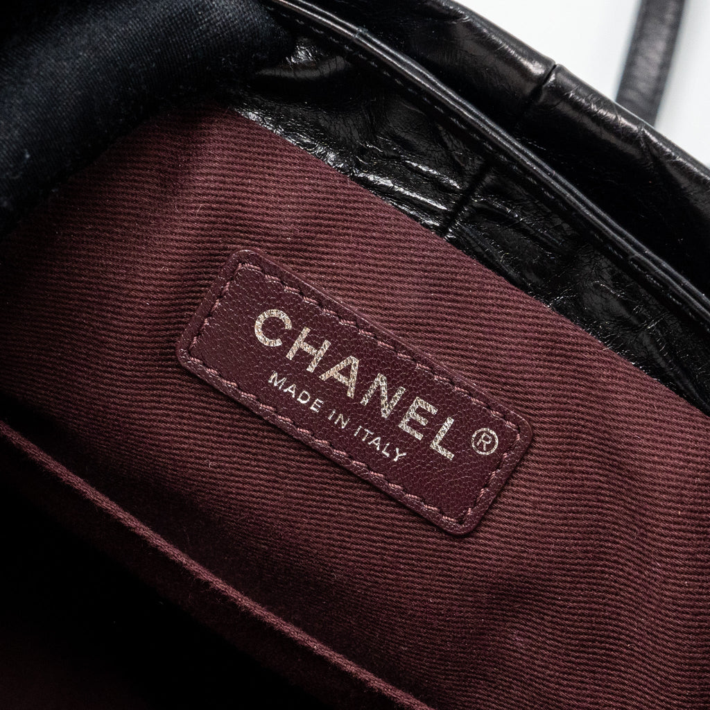 CHANEL LARGE QUILTED MOUNTAIN  BACKPACK CALFSKIN BLACK SHW