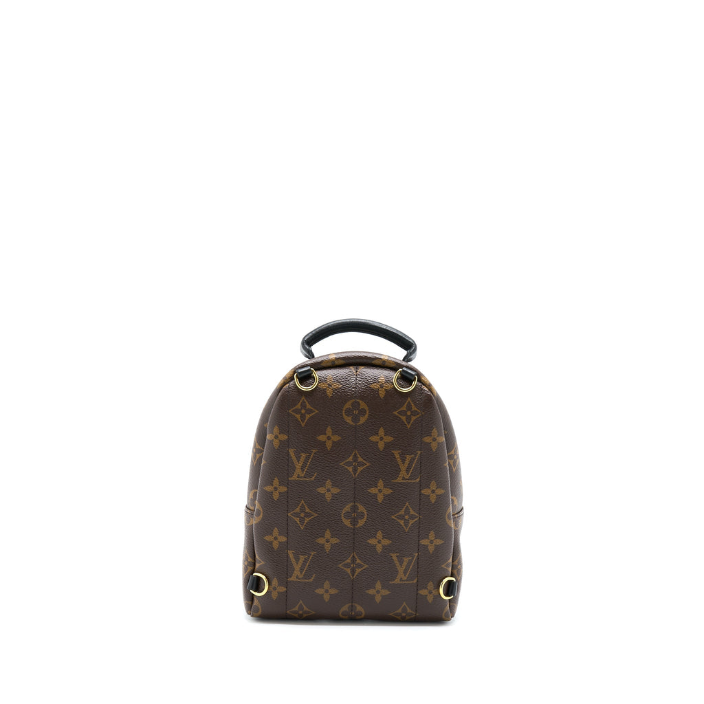 LOUIS VUITTON PALM SPRING MINI BACKPACK MONOGRAM CANVAS(NEW VERSION ZIPPER)