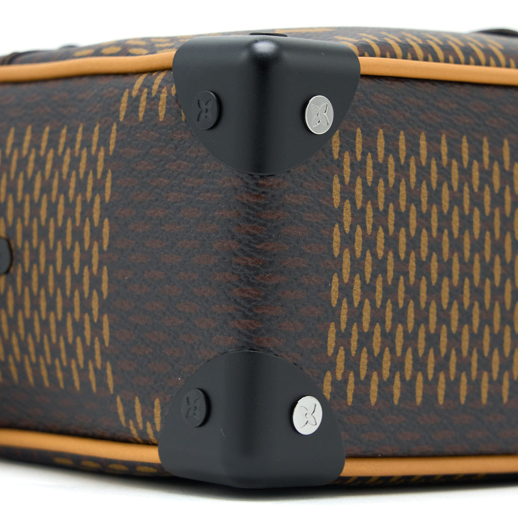 LOUIS VUITTON X NIGO MINI SOFT TRUNK DAMIER EBENE MATTE BLACK HARDWARE