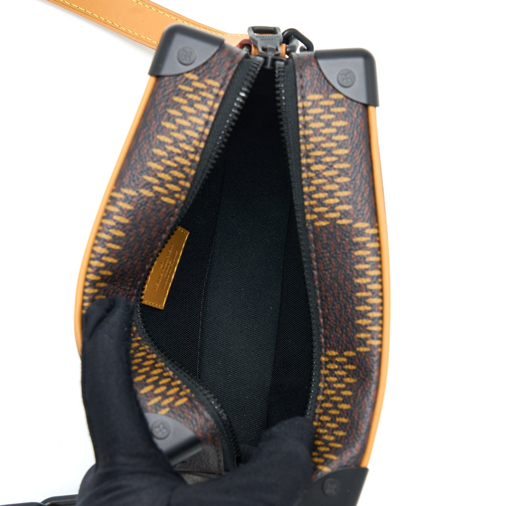 LOUIS VUITTON X NIGO MINI SOFT TRUNK DAMIER EBENE MATTE BLACK HARDWARE