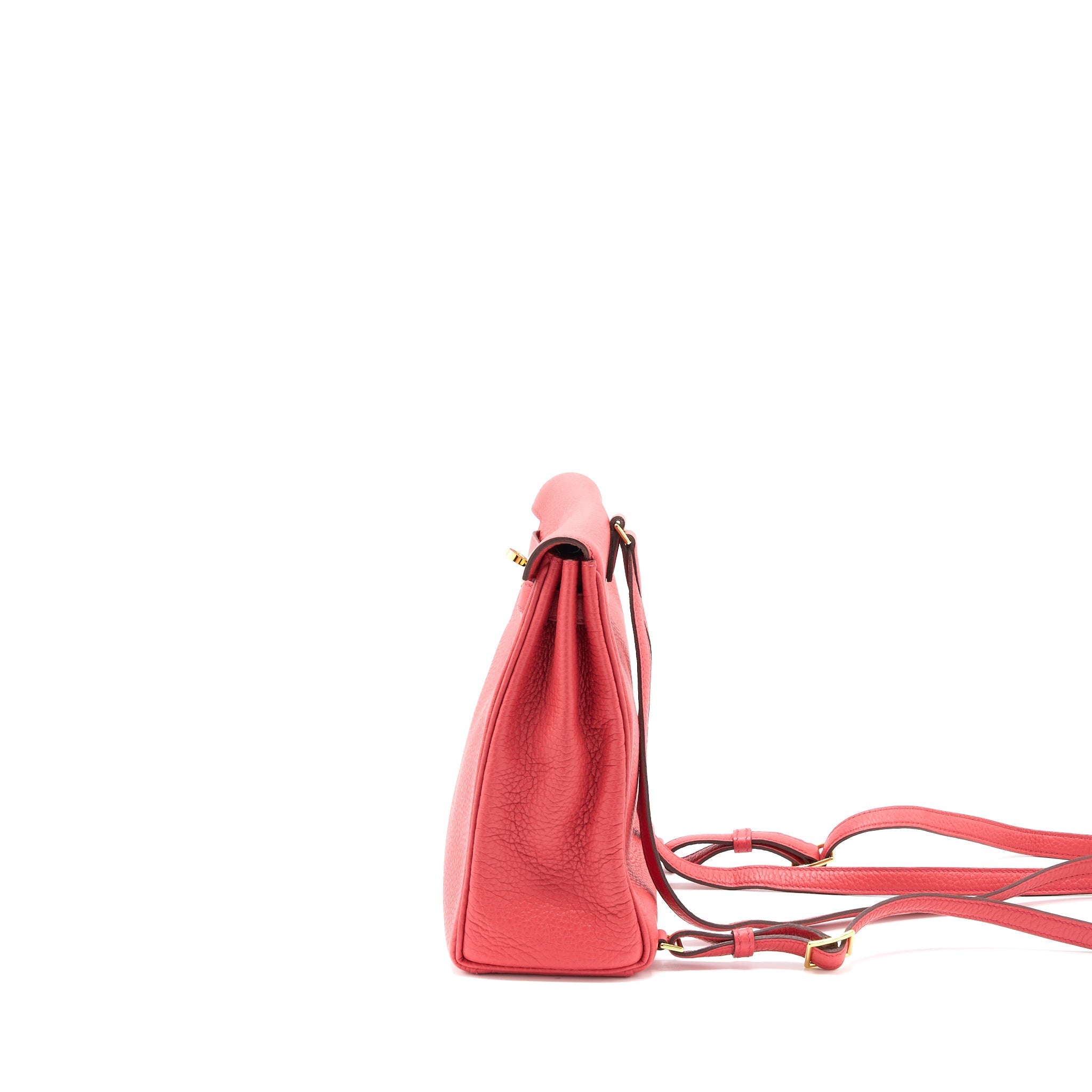 HERMES KELLY ADO BACKPACK CLEMENCE A5 BOUGAINVILLEA GHW