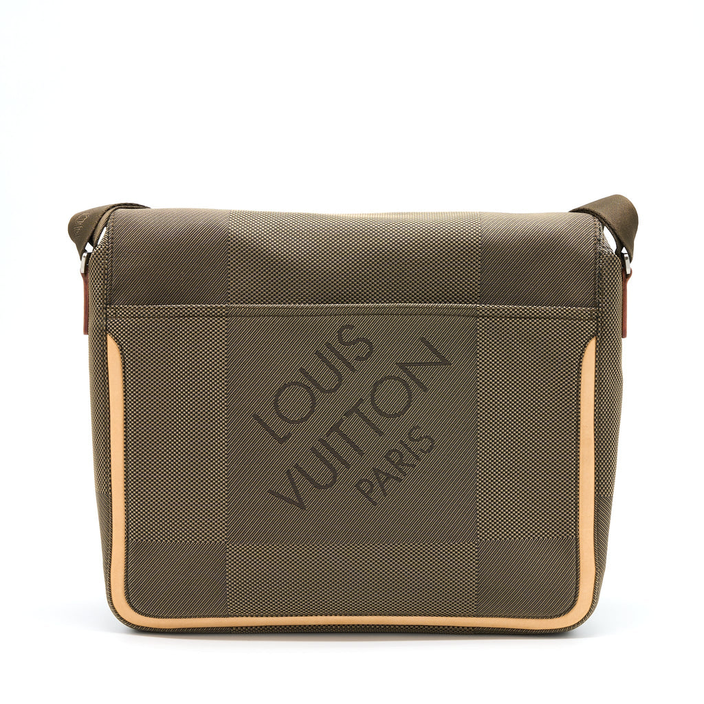 LOUIS VUITTON MESSENGER BAG FABRIC/BEIGE LEATHER MULTICOLOUR GHW
