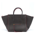 CELINE LARGE PHANTOM LUGGAGE BAG CALFSKIN DARK GREY/PINK