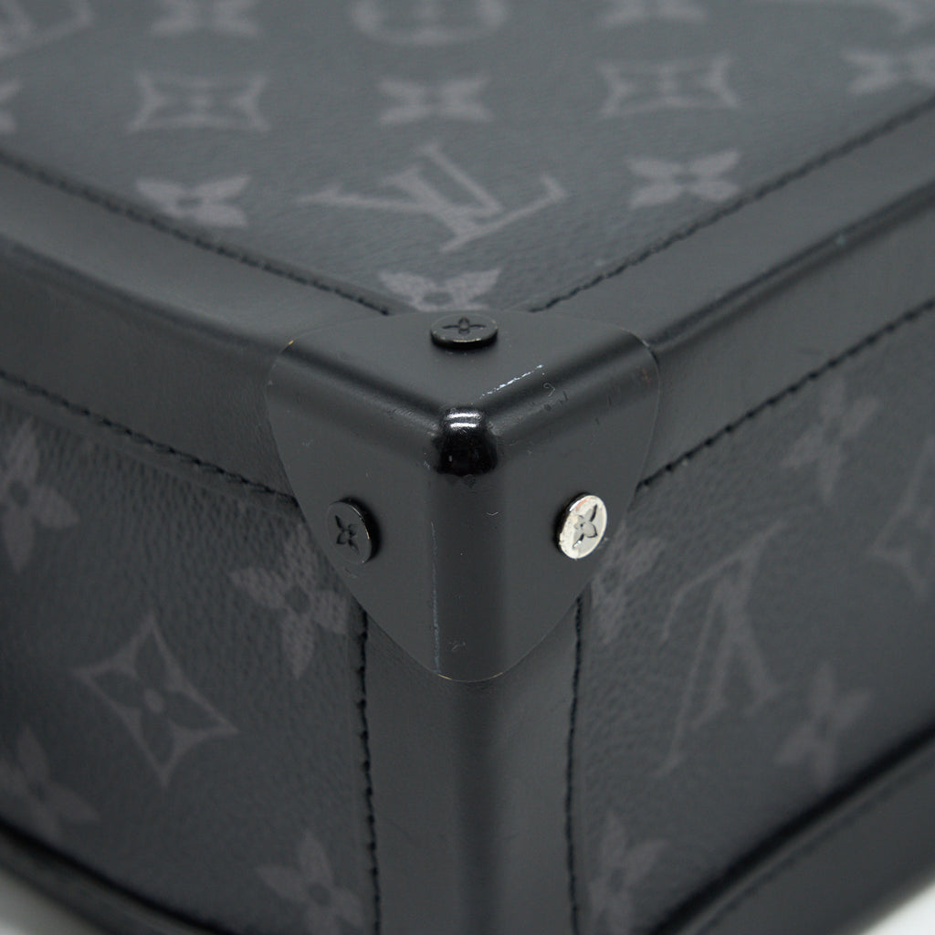 LOUIS VUITTON SOFT TRUNK BLACK MONOGRAM M44730