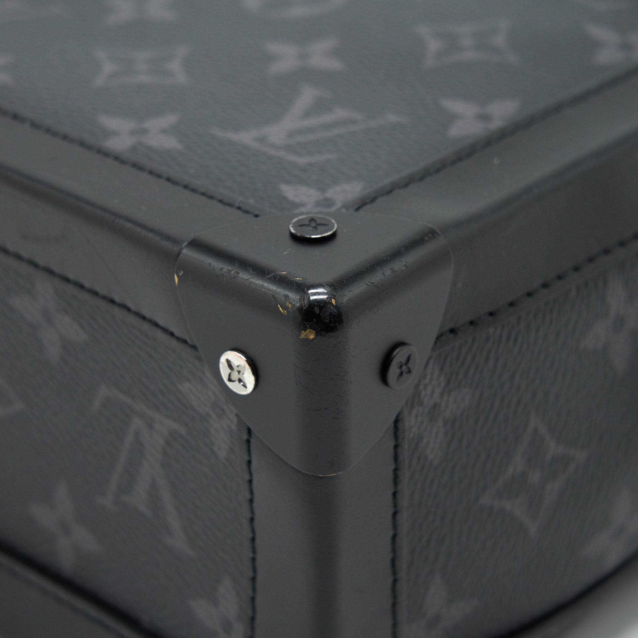 LOUIS VUITTON SOFT TRUNK BLACK MONOGRAM M44730