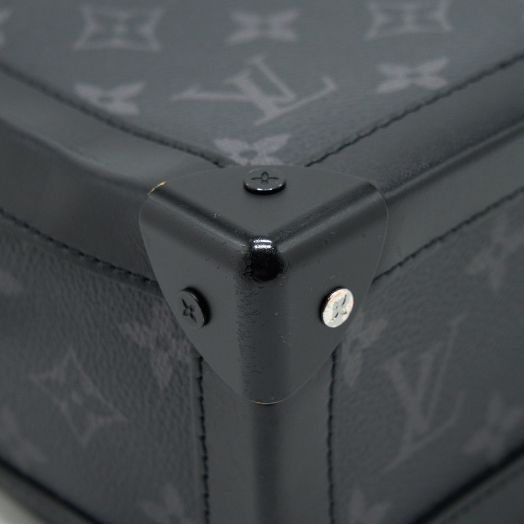 LOUIS VUITTON SOFT TRUNK BLACK MONOGRAM M44730