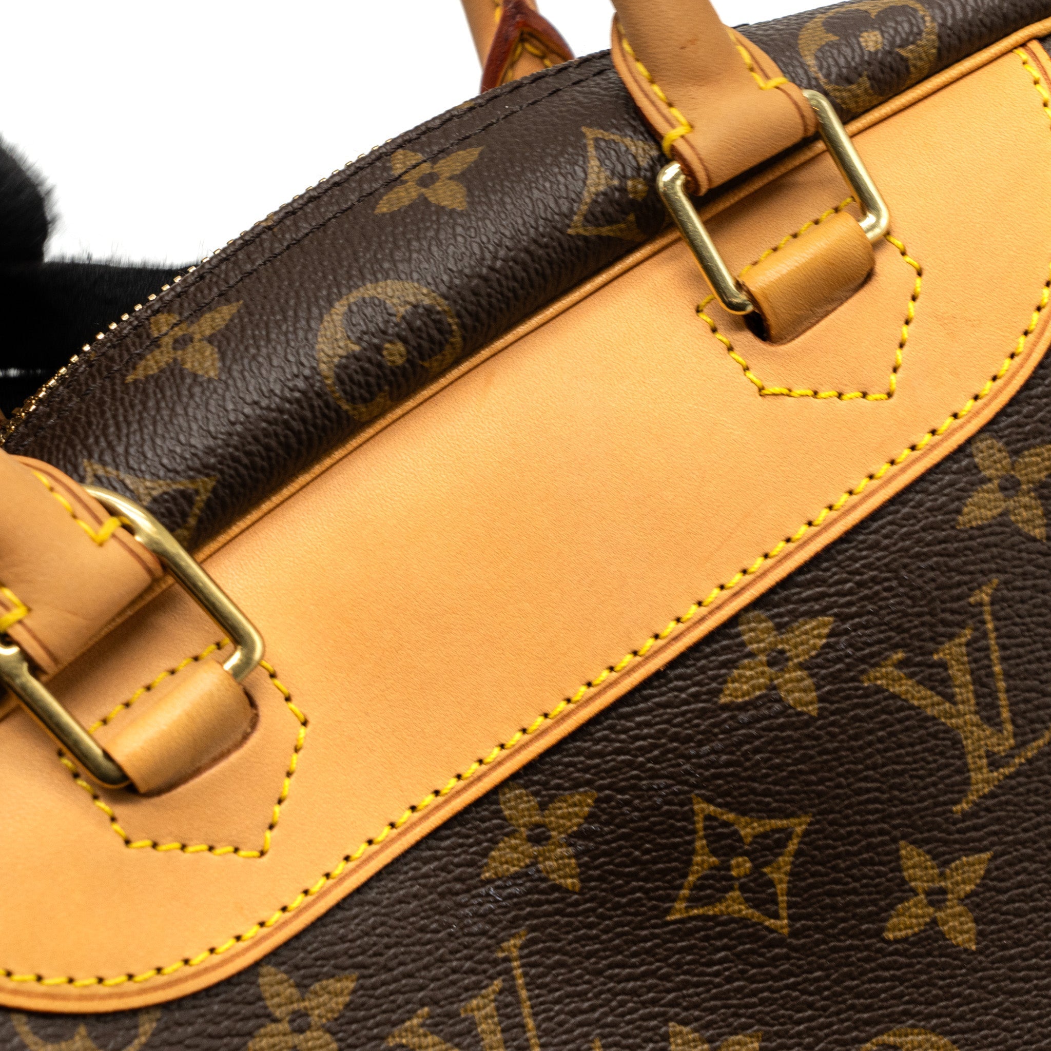 LOUIS VUITTON SMALL LUGGAGE BAG MONOGRAM CANVAS GHW