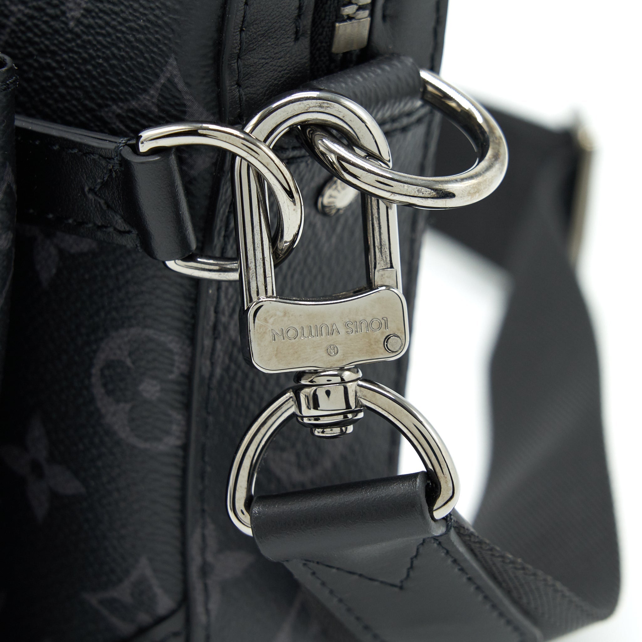 LOUIS VUITTON TRIO MESSENGER MONOGRAM ECLIPSE COATED CANVAS