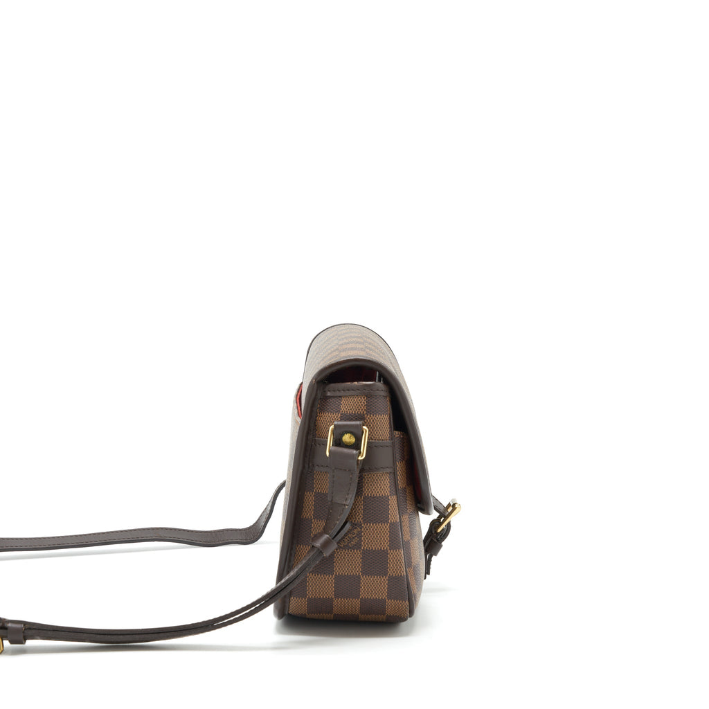 LOUIS VUITTON MESSENGER BAG DAMIER EBENE CANVAS GHW
