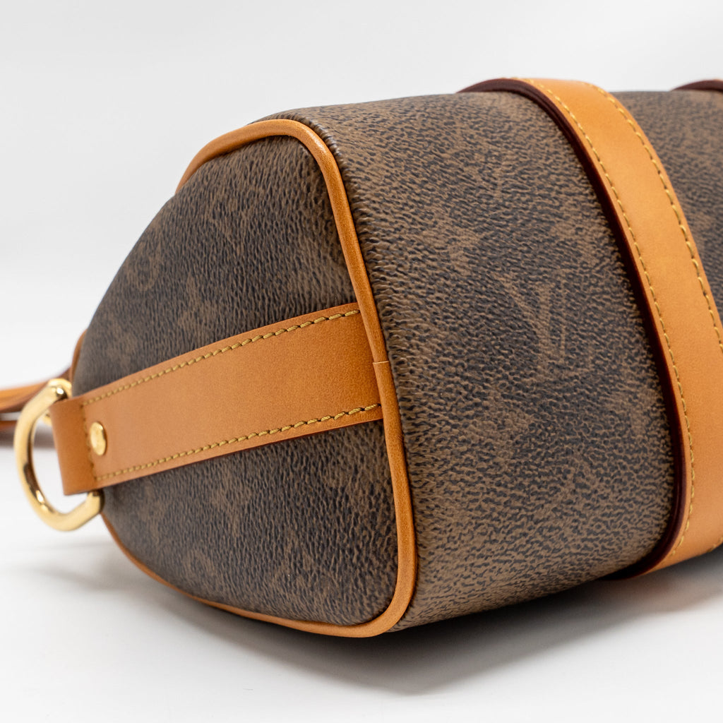 LOUIS VUITTON KEEPALL BANDOULIÈRE 25 MONOGRAM DUST COATED CANVAS GHW