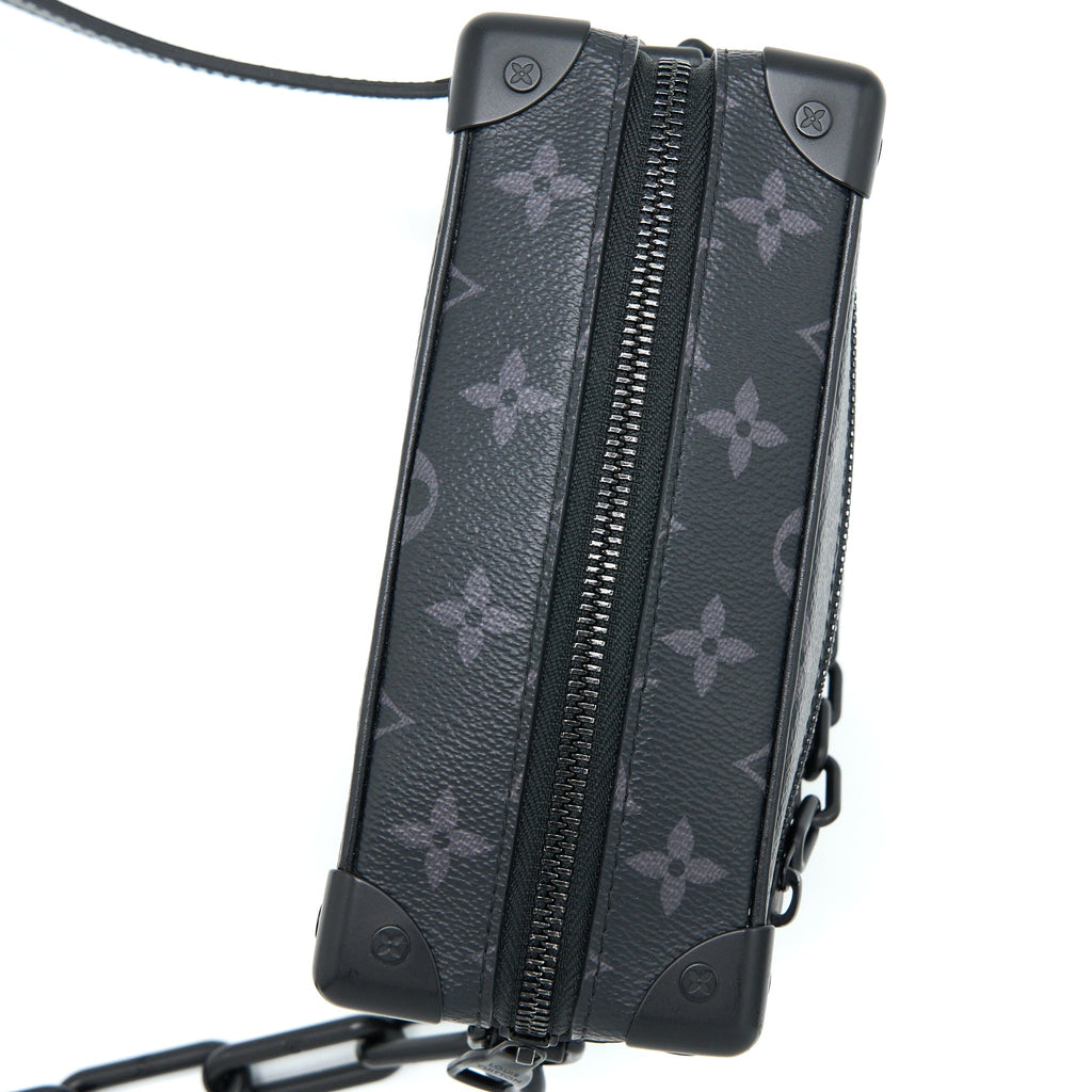 LOUIS VUITTON MINI SOFT TRUNK MONOGRAM ECLIPSE CANVAS MATTE-BLACK HARDWARE