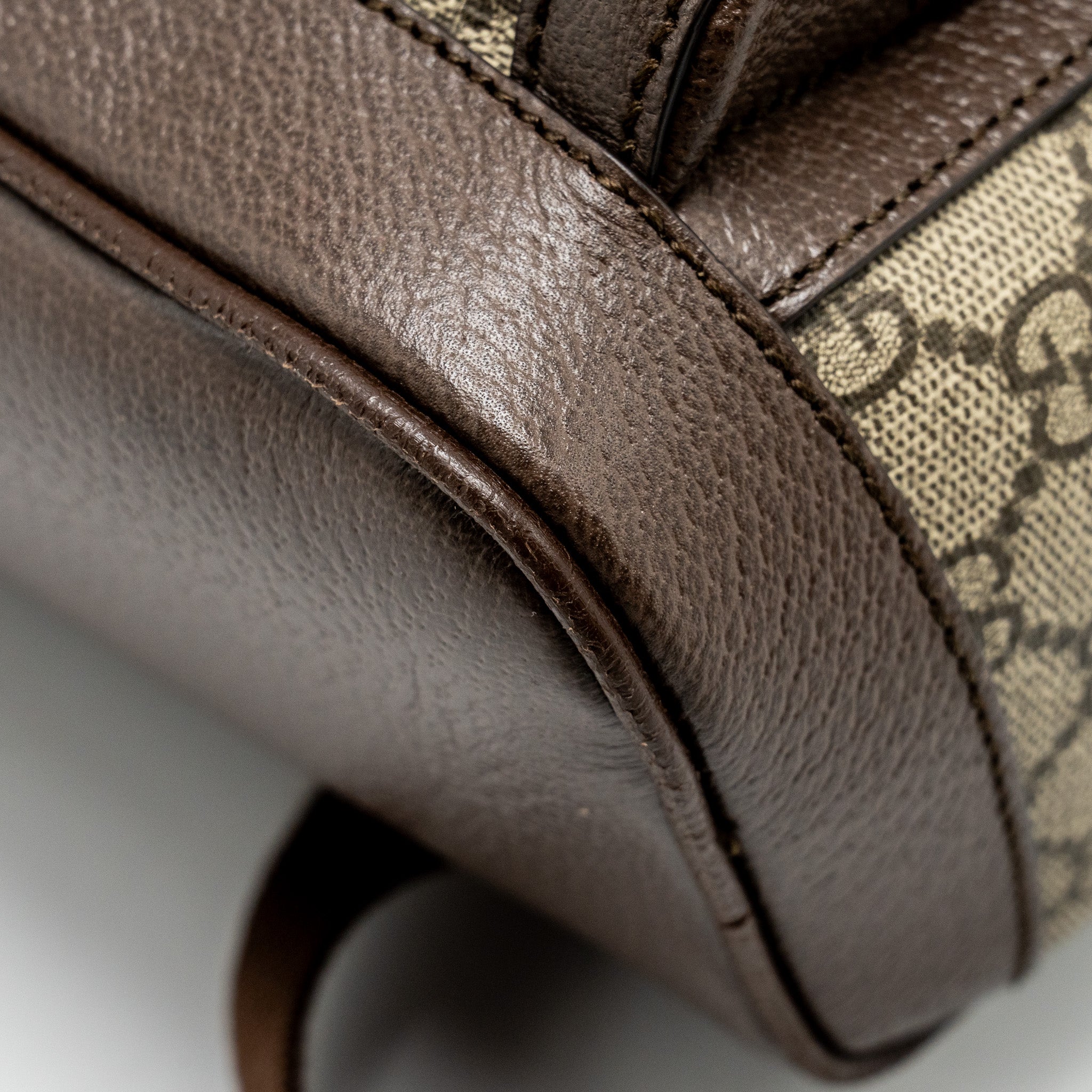 GUCCI SMALL GG OPHIDIA BACKPACK GG SUPREME CANVAS/ CALFSKIN GHW