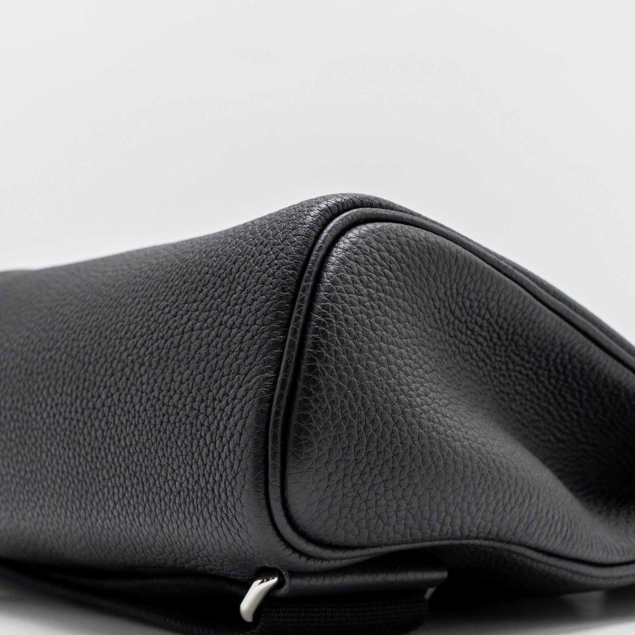 HERMES HAC A DOS PM BACKPACK TOGO BLACK SHW