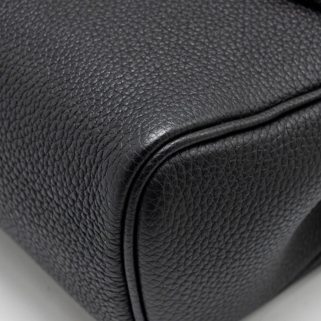 HERMES HAC A DOS PM BACKPACK TOGO BLACK SHW