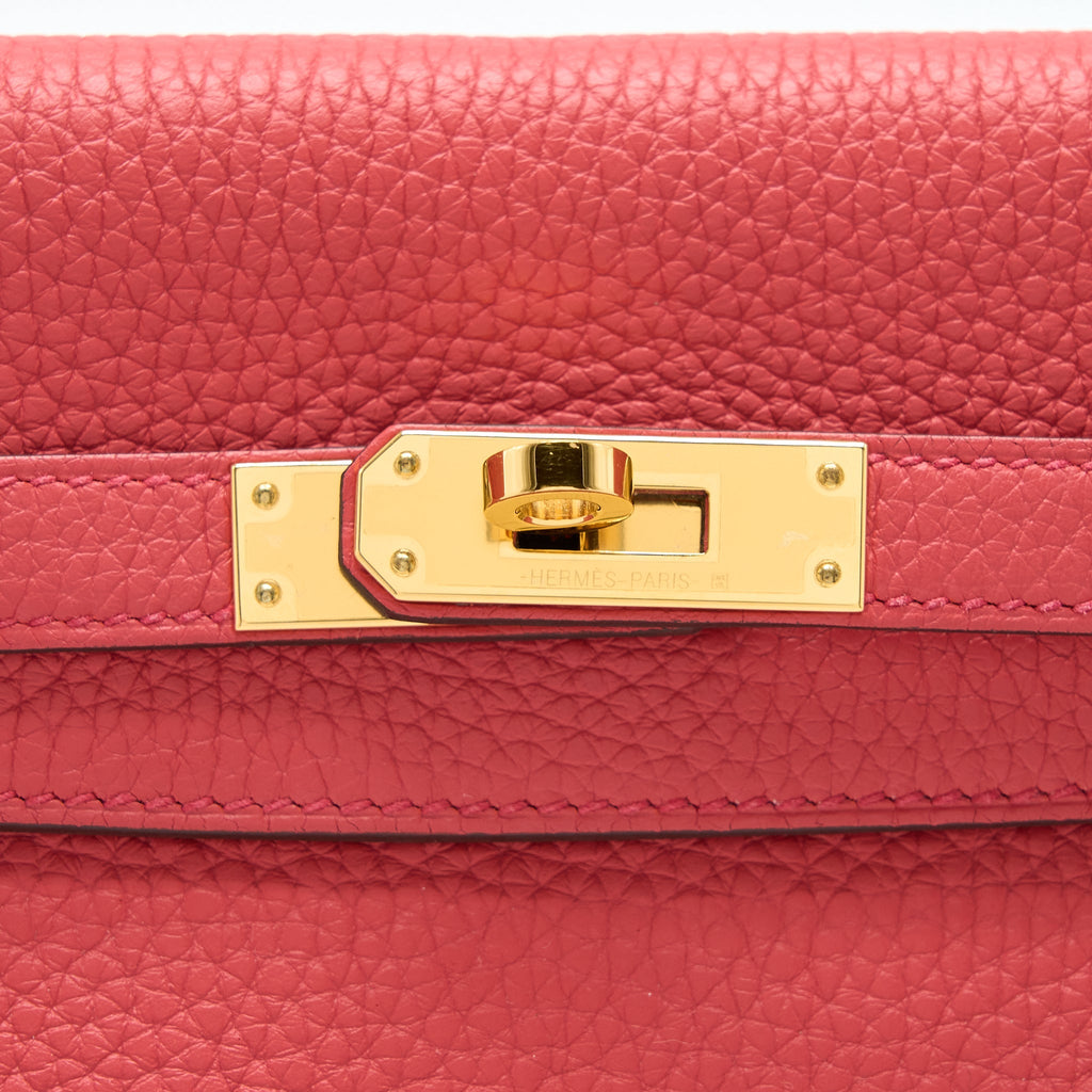 HERMES KELLY ADO BACKPACK CLEMENCE A5 BOUGAINVILLEA GHW
