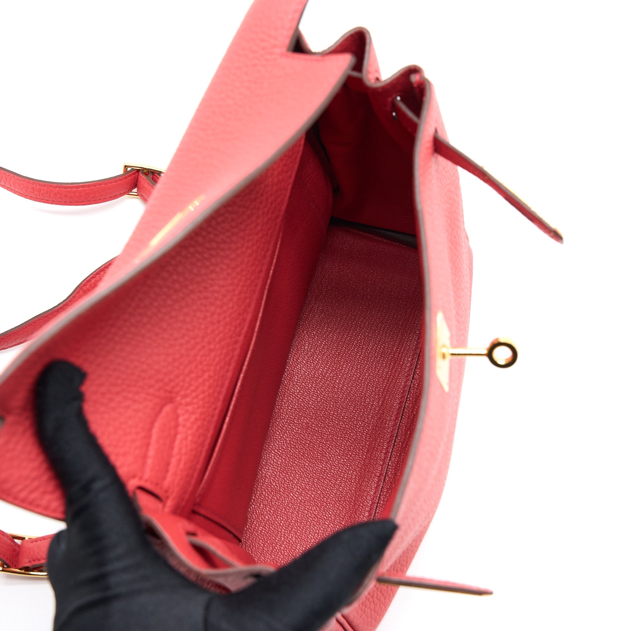 HERMES KELLY ADO BACKPACK CLEMENCE A5 BOUGAINVILLEA GHW