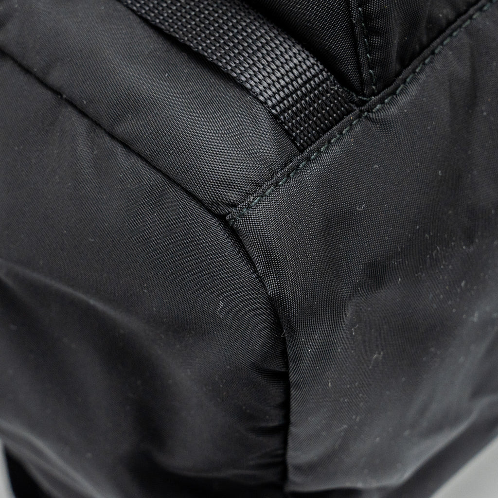 PRADA BACKPACK RE-NYLON/SAFFIANO BLACK SHW