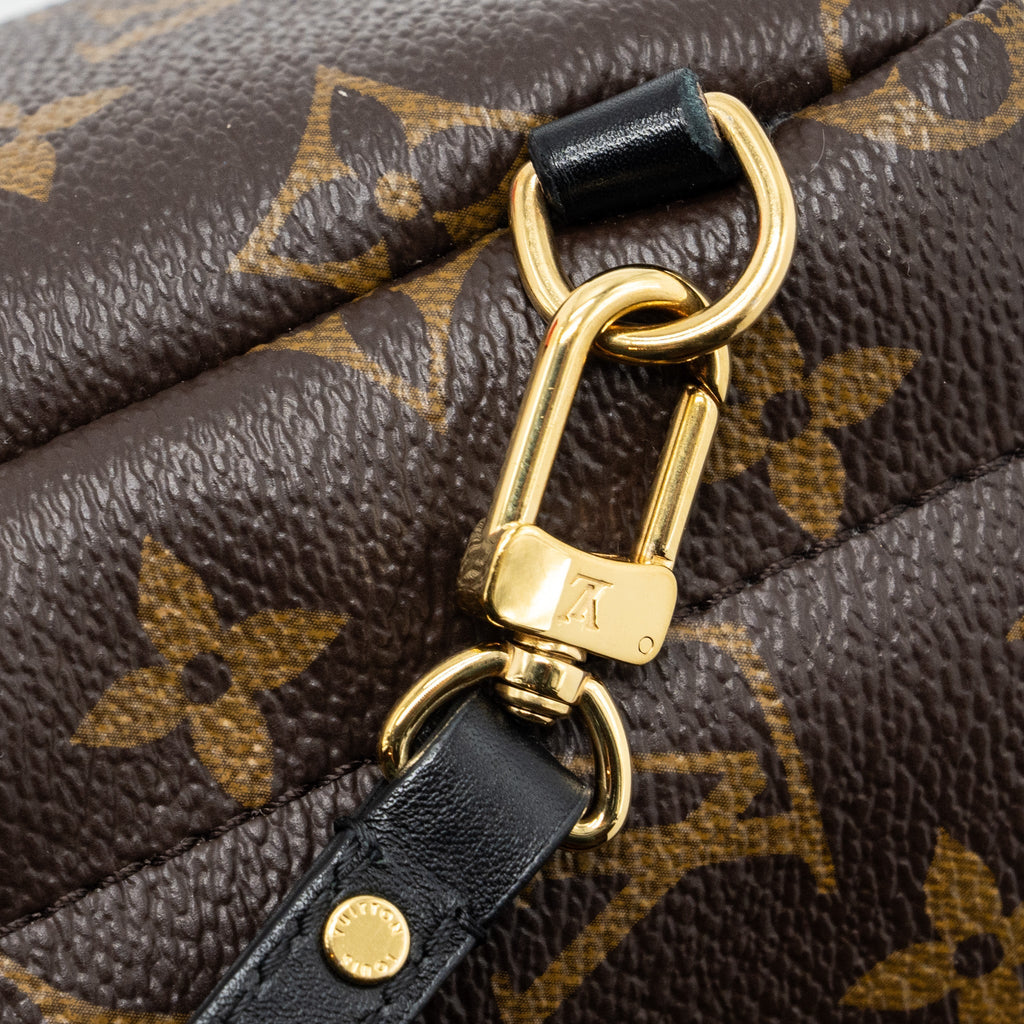 LOUIS VUITTON MINI PALM SPRING  BACKPACK MONOGRAM CANVAS GHW