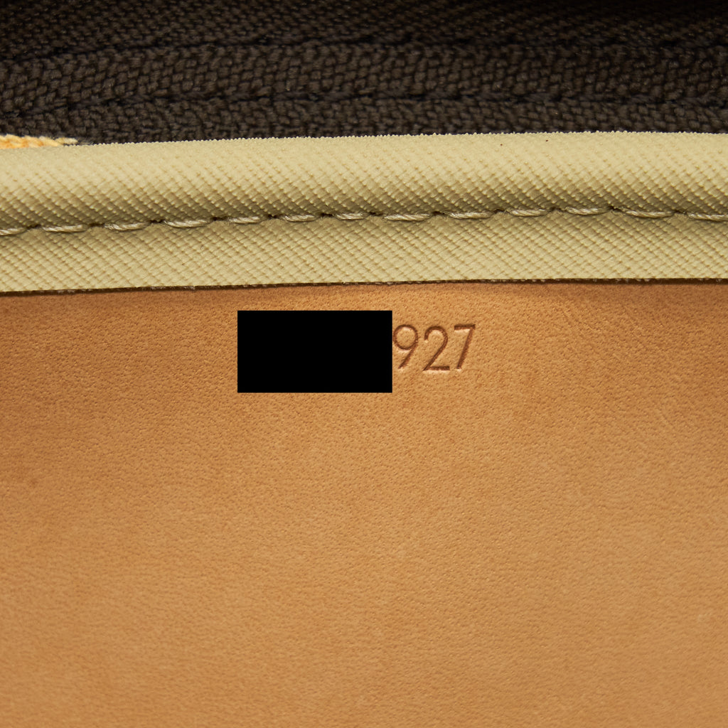 LOUIS VUITTON VINTAGE LUGGAGE BAG WITH STRAP MONOGRAM CANVAS YEAR 1997